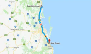 The Perfect East Coast Of Australia Itinerary. Australia East Coast must do, driving up the east coast of Australia, road map of the east coast of Australia, Australia east coast 4 week itinerary,