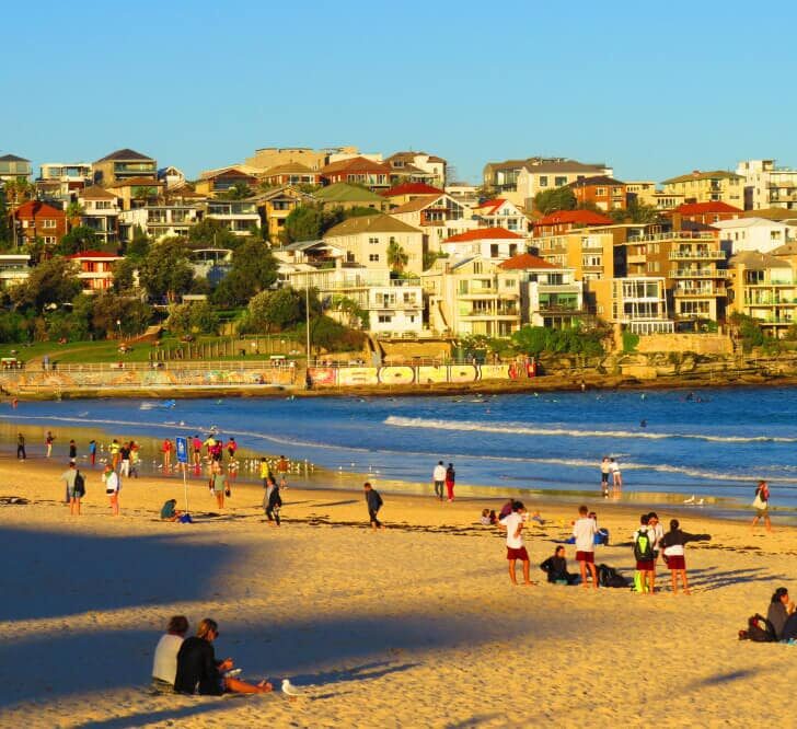 View of Bondi Beach, Australia