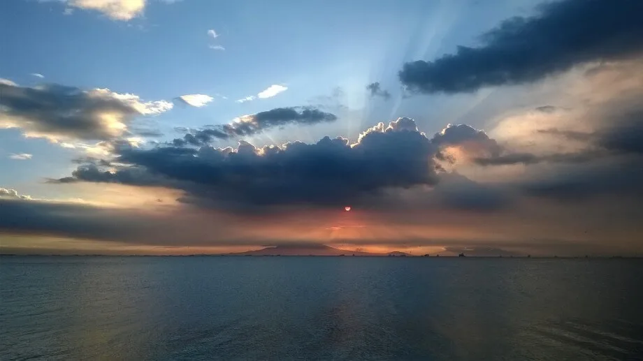 Sunset in Manila