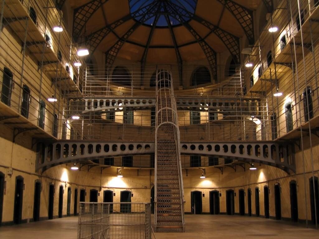 Irish Famous Jail in Dublin Ireland