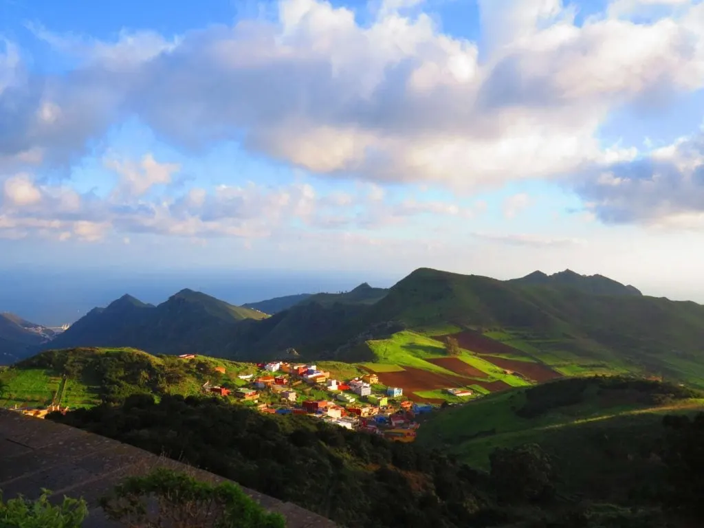 Up in the mountains at Santa Cruz de Tenerife