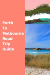 Things to see on Perth to Melbourne road trip.