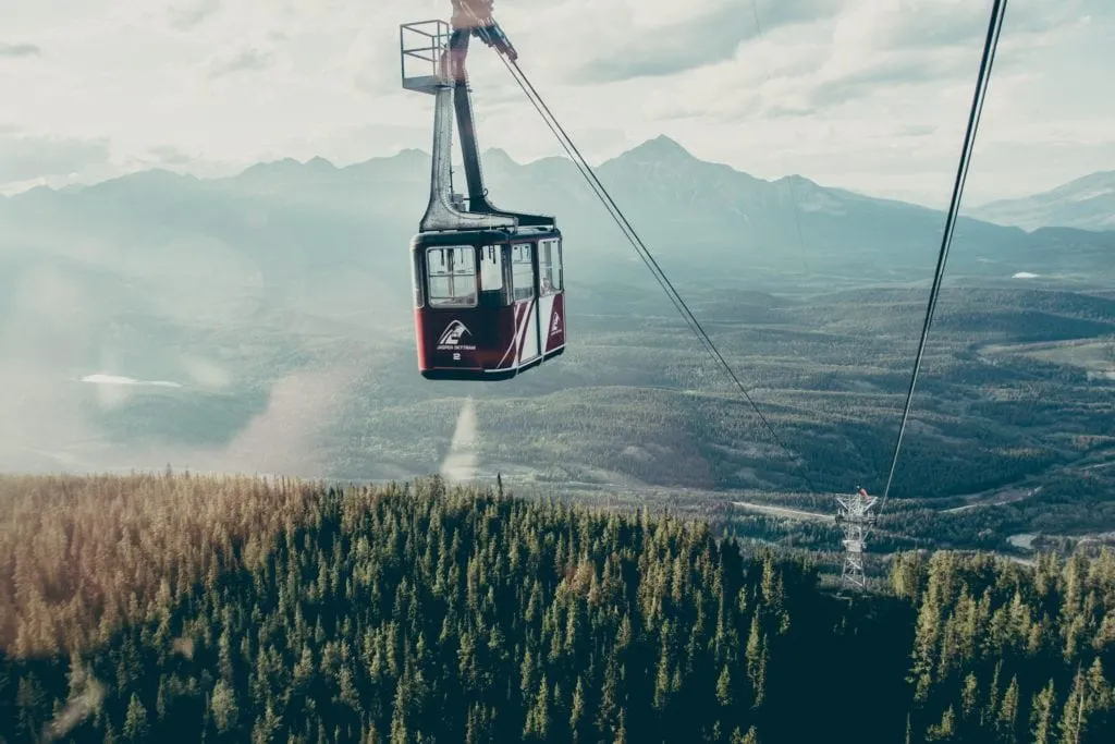 Jasper Sky Tram Canadian Rockies Road Trip