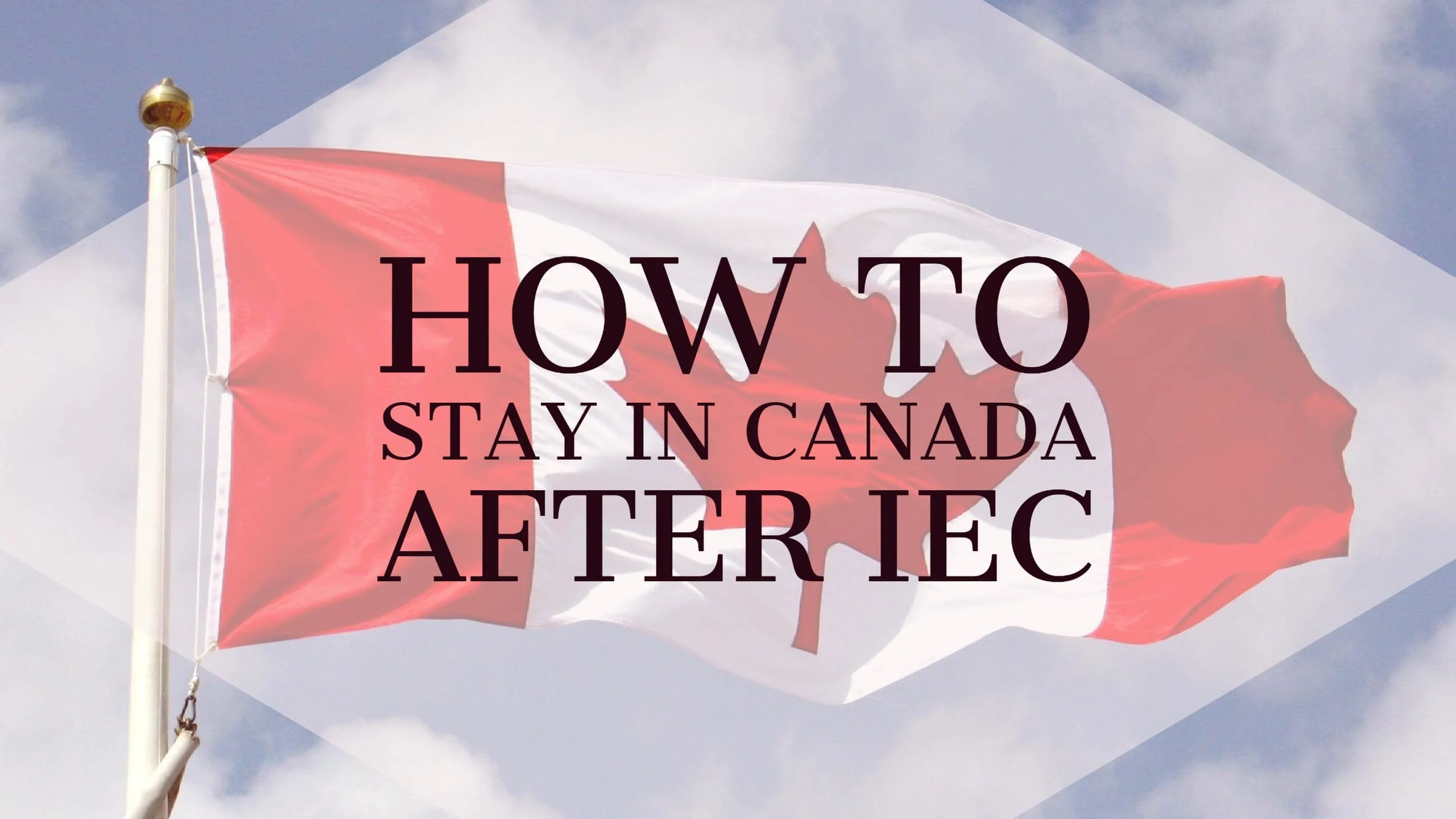 Most common ways to extend your stay in Canada.