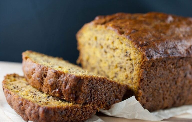 Pumpkin bread for Thanksgiving