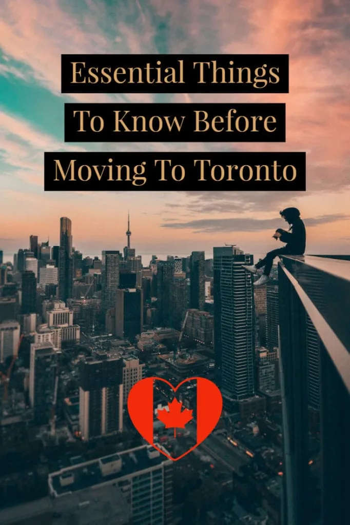 Movingt to Toronto?