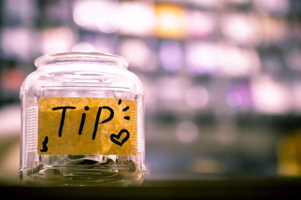 Tipping is very common in Toronto.