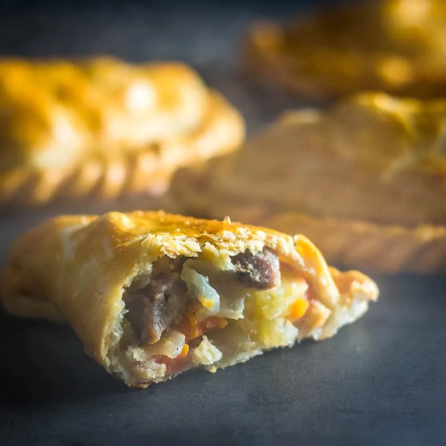 Traditional Cornish Pasty - A great travel snack