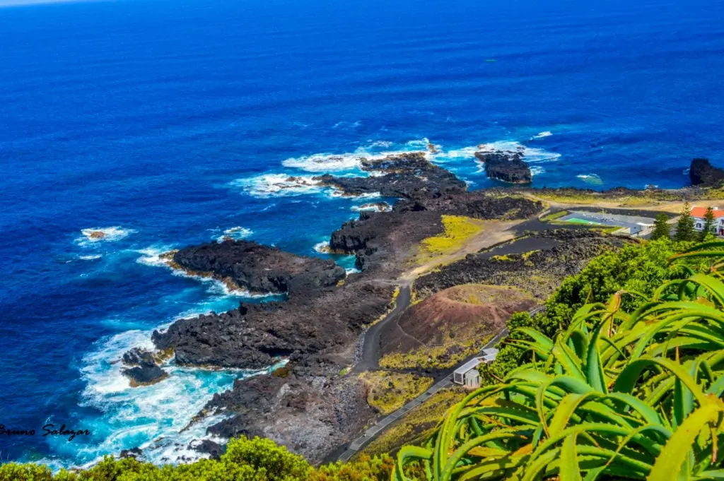 Volcanic coastline of São Miguel, Azores
