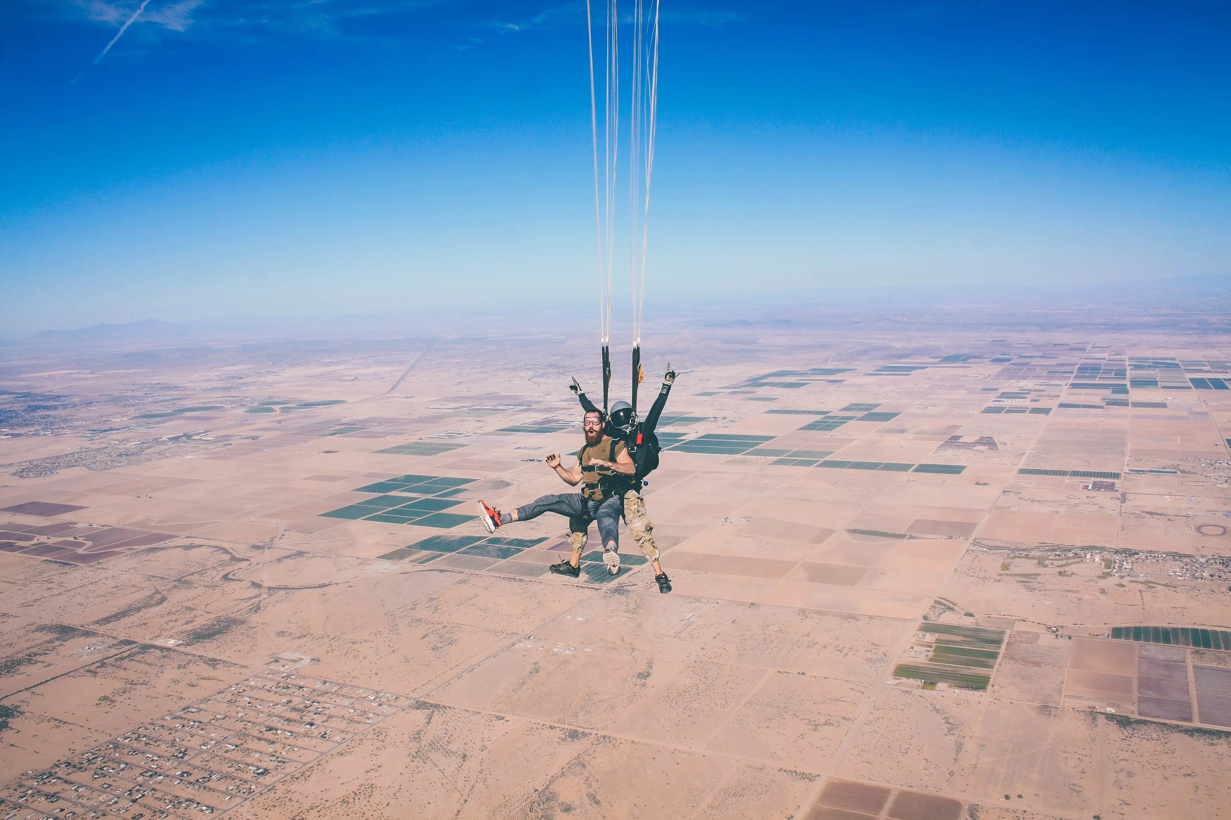 skydiving in vegas
