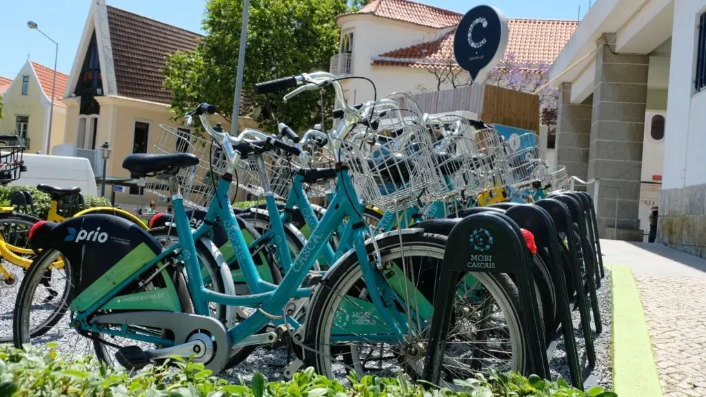 Free bicycles to rent in Cascais 