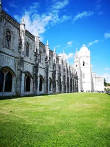 Jeronimos Monastery in Lisbon.