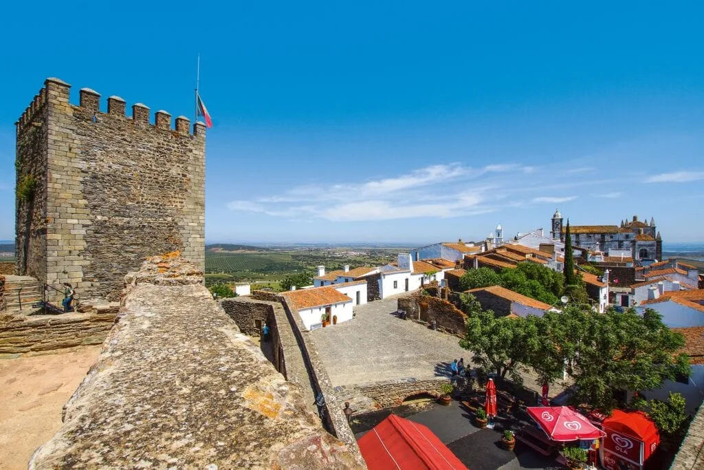 The hilltop village of Monsaraz, Alentejo, Portugal