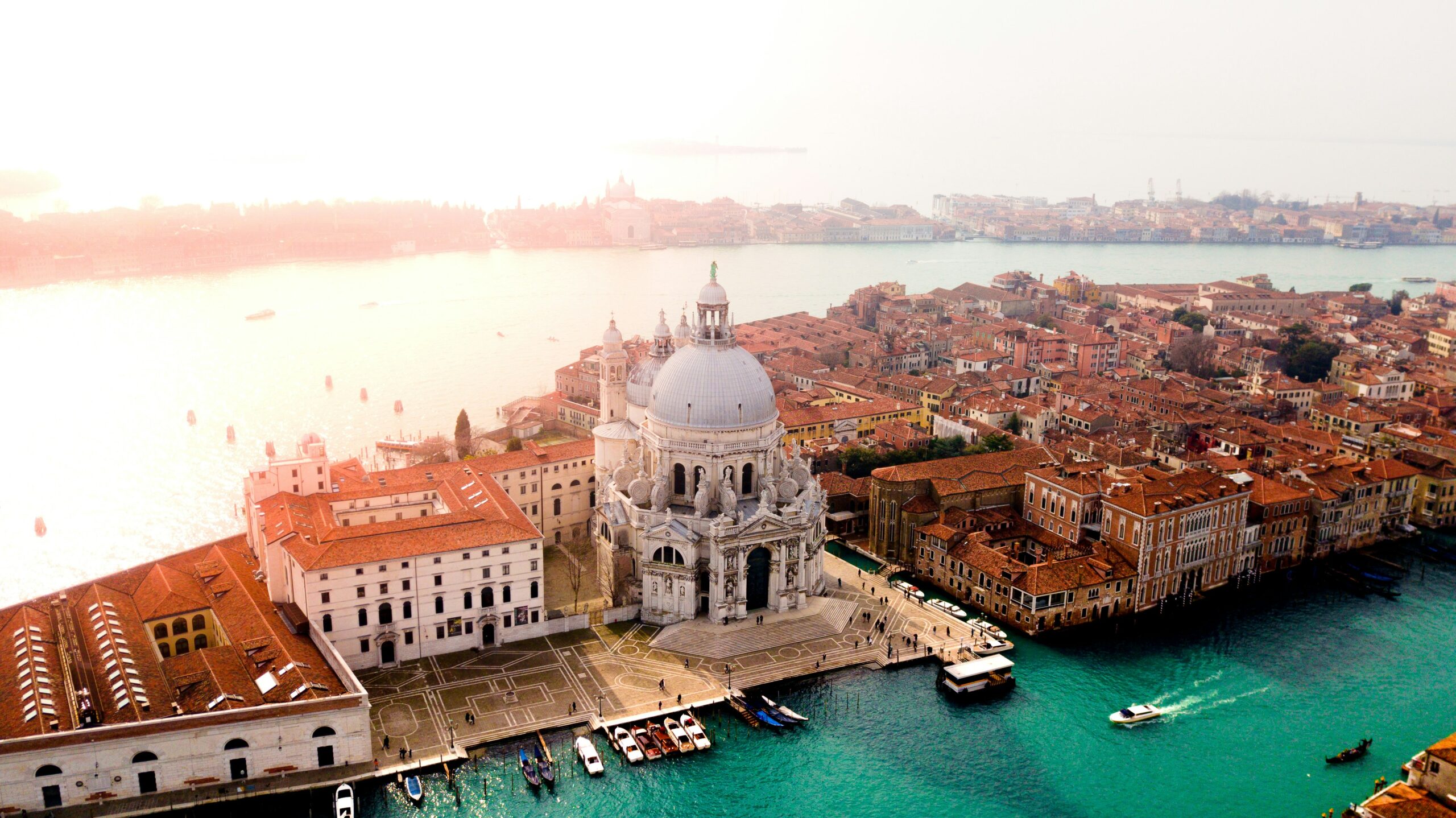 Sunset in Venice, Italy