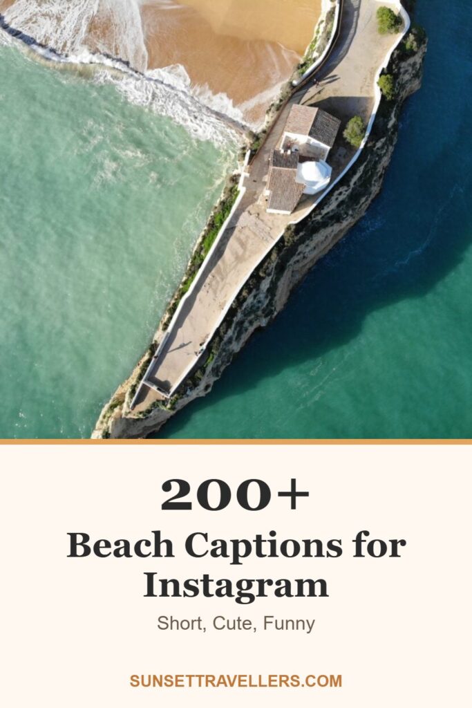 200+ beach captions for Instagram: short, cute, funny