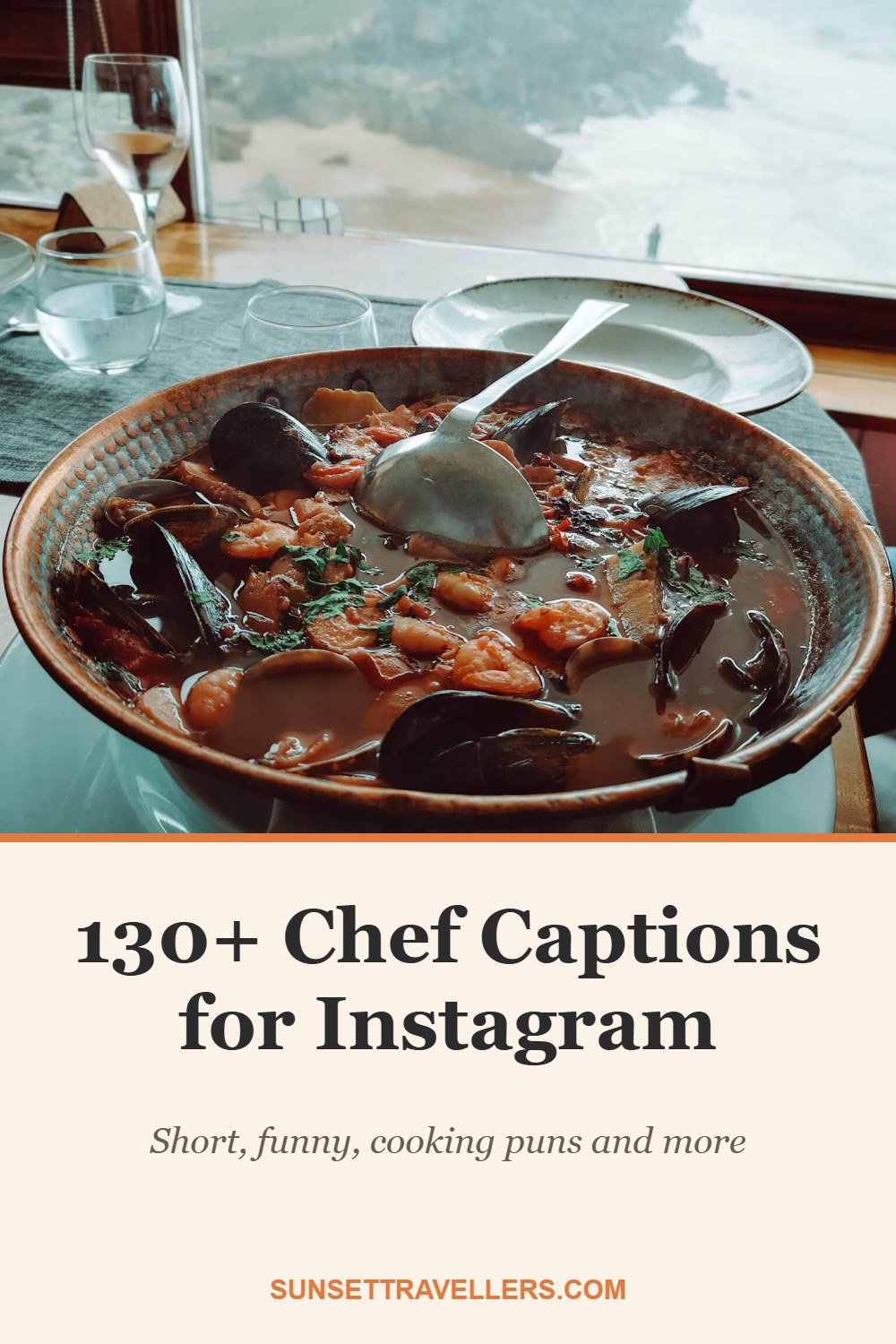 130+ chef captions for Instagram: short, funny, cooking puns and more