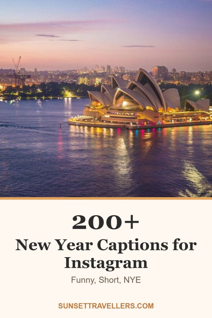 200+ new year captions for Instagram: funny, short, nye