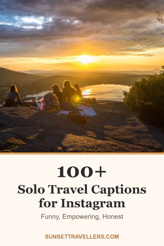 100+ solo travel captions for Instagram: funny, empowering, honest
