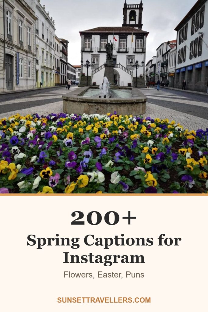 200+ spring captions for Instagram: flowers, easter, puns