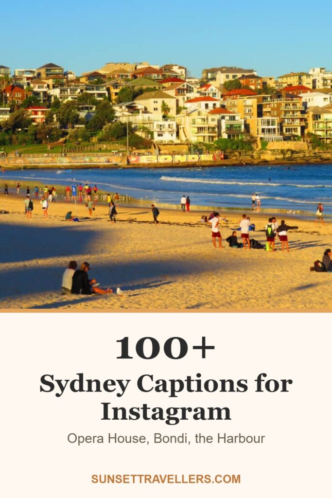 100+ sydney captions for Instagram: opera house, bondi, the harbour